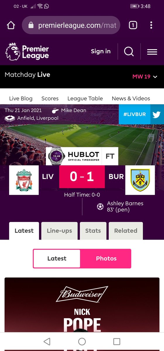 Cormac007's tweet photo. @NeillDoran @paddypower @DeaglanMorgan @dorney4 Beating Burnley at home isn't for everyone big lad 😜 #dourhomework https://t.co/6tg0gfhWWS