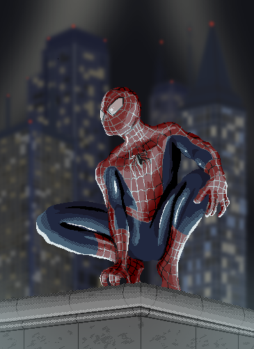abcm25ne's tweet photo. #ドット絵 #pixelart  #スパイダーマン #SpiderMan https://t.co/8oej9FjZ9j