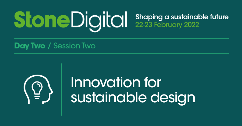 stoneshowlondon's tweet photo. '#Innovation for sustainable design' forms part of day two of #StoneDigital's 'Shaping a sustainable future' conference. Join us in the session as we explore three innovative 💡 approaches to #sustainable #design; back to basics, post-tensioned #stone, and lightweight #facades.