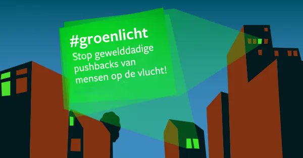 Het tegenhouden en criminaliseren van mensen die in Europa asiel willen aanvragen, is in strijd met het internationaal en Europees recht.

Iedereen heeft het recht om als mens behandeld te worden. Daarom doen wij op 10 december, Dag van de Rechten van de Mens, #groenlicht aan.