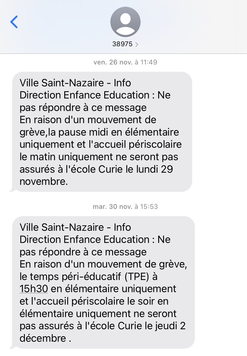 guillardc44's tweet image. M. Le maire  @DavidSamzun quels parents peuvent gérer selon vous ces grèves répétées tout en travaillant? Votre idée du service public? Nous parents d’élèves sommes à bout sans compter les impacts Covid, ce n’est plus tenable. Vos concitoyens ont besoin de vous. Merci