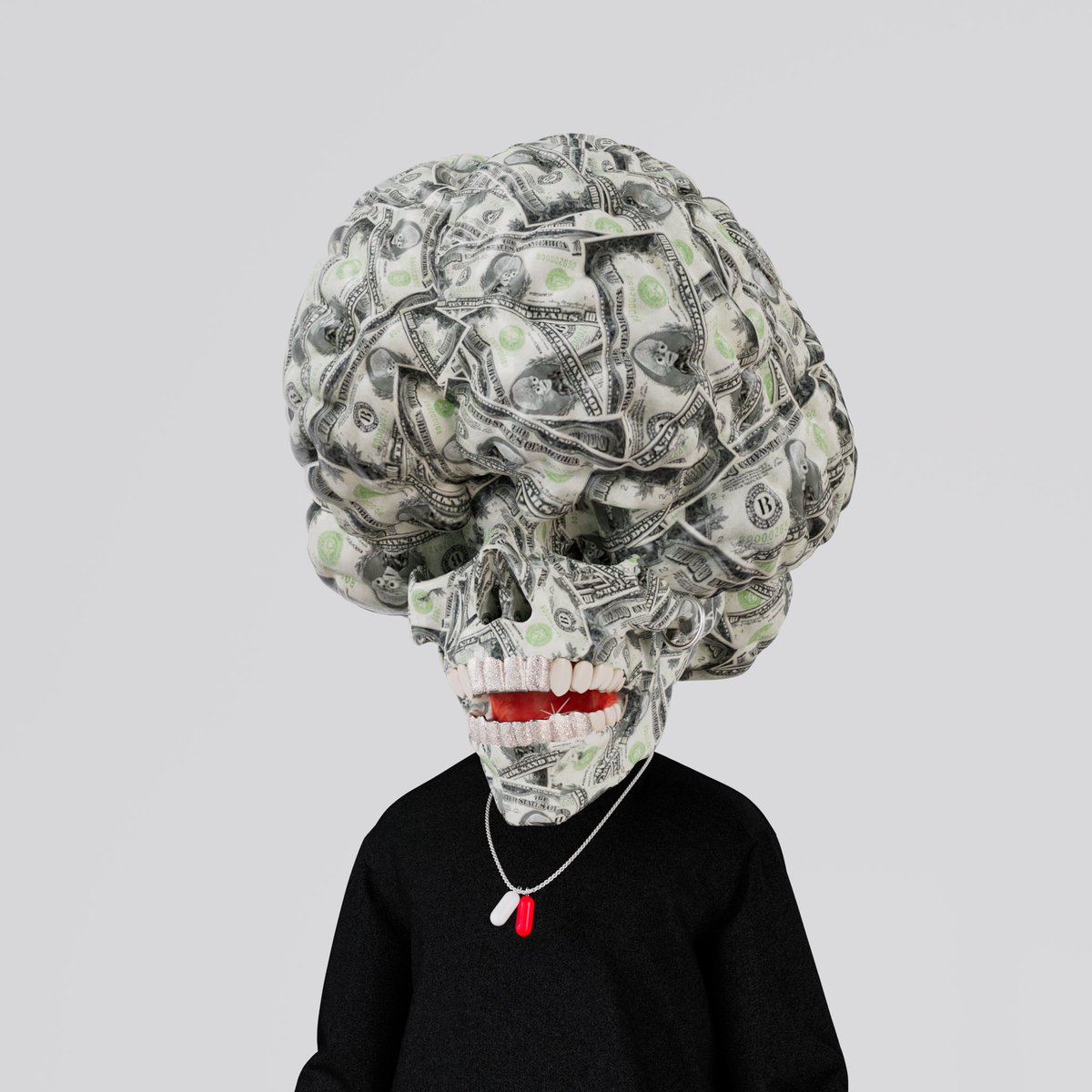 <a href="/CryptoStorm__/">Storm🌪</a> We support mental health and take a portion of all proceeds and donate to mental health charities. Community DAO and INSANE art. <a href="/NoBrainersNFT/">No Brainers</a> #nobrainersnft