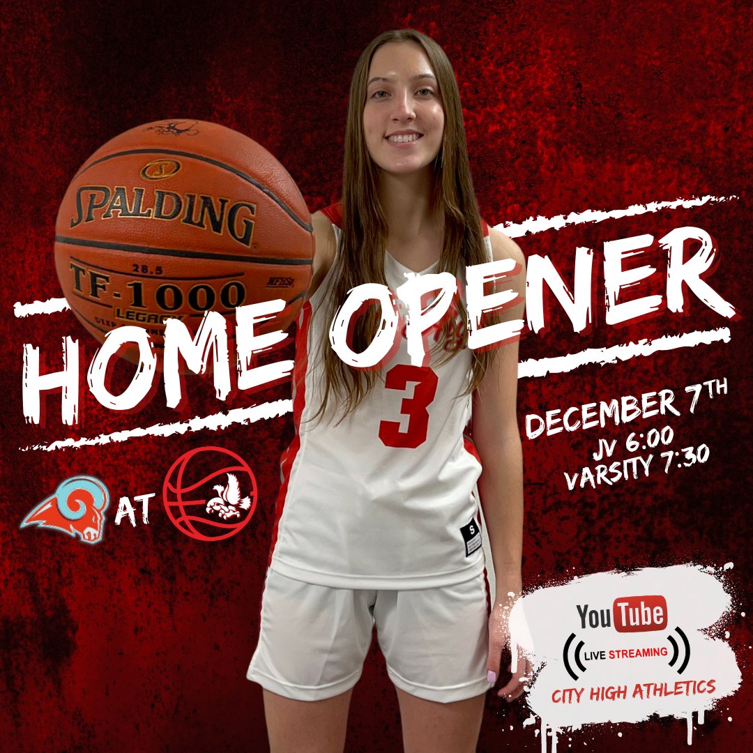 CityHighGBB's tweet image. CITY HIGH GAMEDAY! 

The Little Hawks host Dubuque Senior in the first girls basketball game in the new arena tonight. 

⏰- JV 6 pm, Varsity 7:30 pm
📍- City High Arena, Iowa City
📺 - youtube.com/channel/UCAtmt…