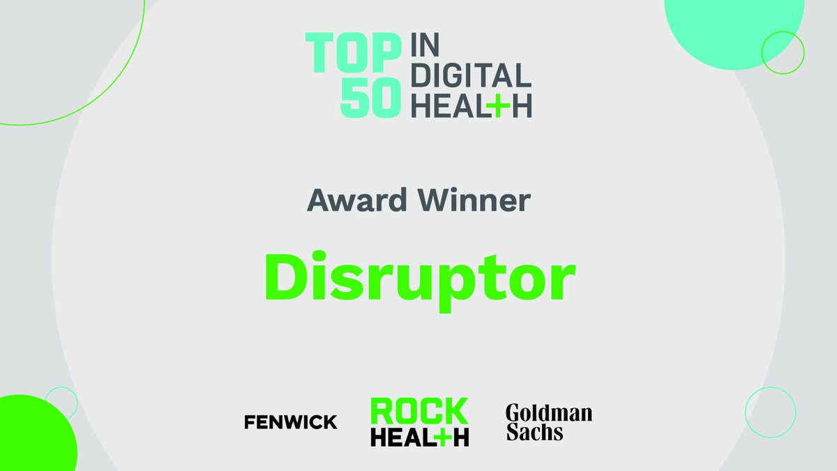Thank you @Rock_Health for recognizing our commitment to advancing health equity & access. We are honored that our cofounder is a part of this inspiring group of healthcare leaders, and congratulations to all of the Top 50 winners! #Top50inDigitalHealth 
top50indigitalhealth.com/2021honorees