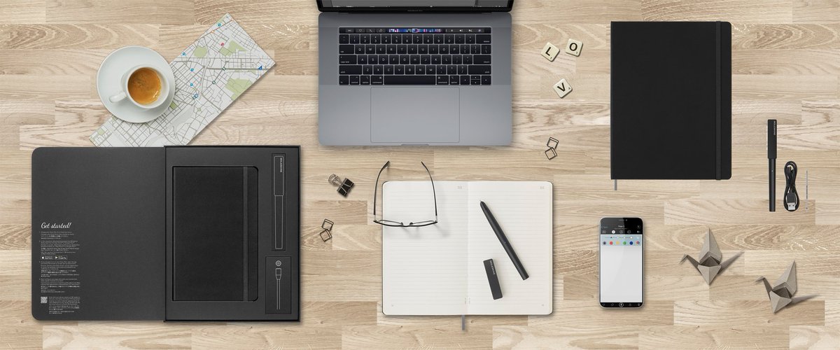 moleskine's tweet image. A neat set with an unboxing experience that doesn’t disappoint. Experience the Smart Writing Set.

ow.ly/AMsK50H5l1X

#Moleskine #SmartWritingSet