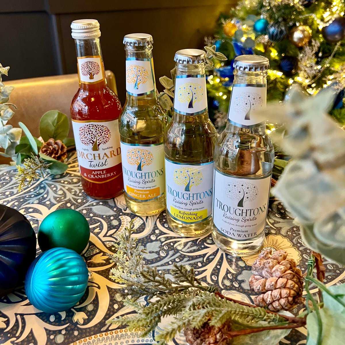 We are proudly the first establishment to offer the full range of locally made Troughtons Premium tonics &amp; mixers. Craft the perfect luxury pairing to your meal from our comprehensive menu of expertly curated wines, spirits, minerals &amp; mixers.
#raisingspirits <a href="/TroughtonsMixer/">Troughtons Premium Mixers</a>