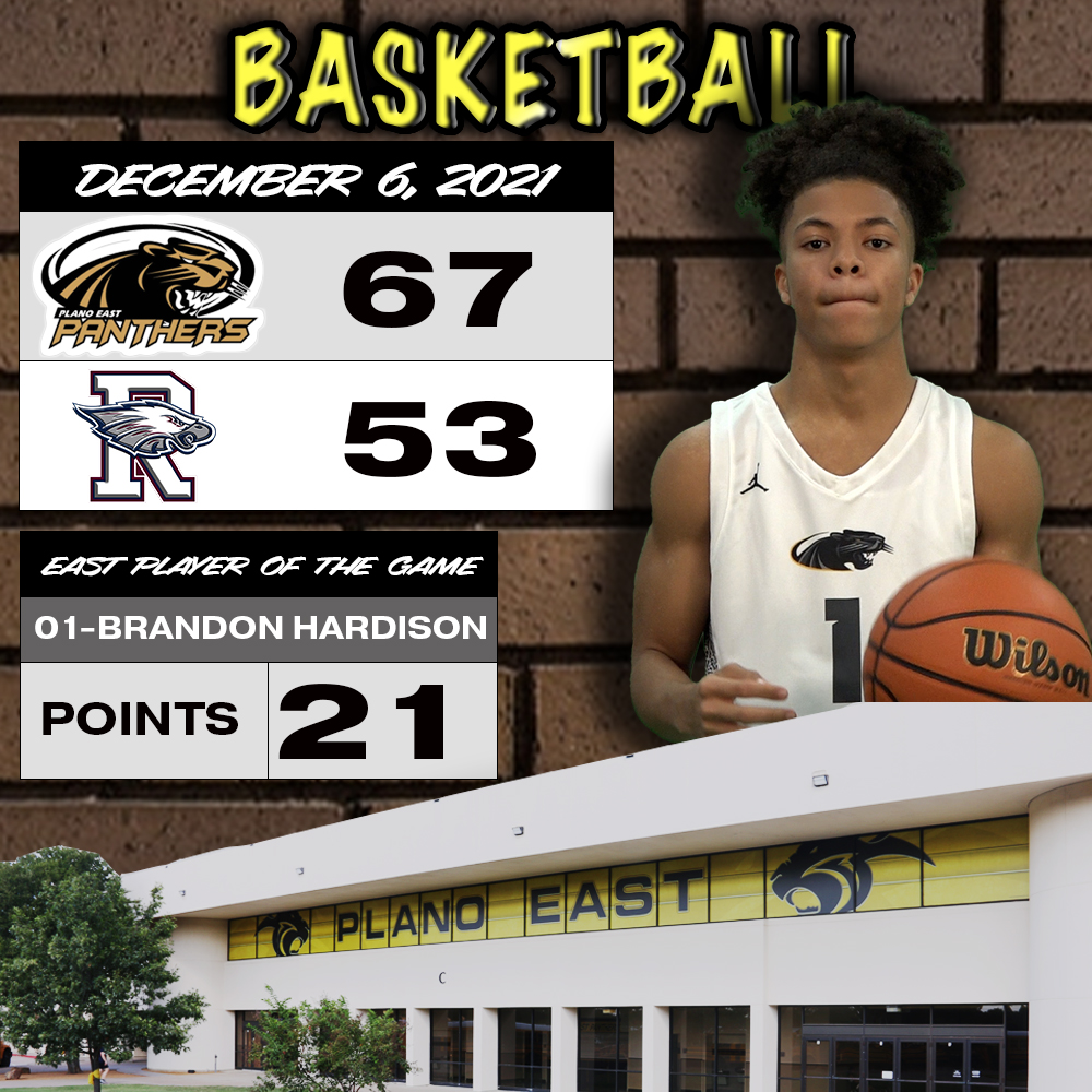 PlanoEastHoops's tweet photo. Another Tally in the WIN COLUMN for the Plano East Panthers Boys Basketball Team!!! We improve to a 11-0 record.  The boys will be playing in the Cedar Hill Basketball Tournament starting on Thursday, Dec. 9th. https://t.co/Kpo6PQLIIy