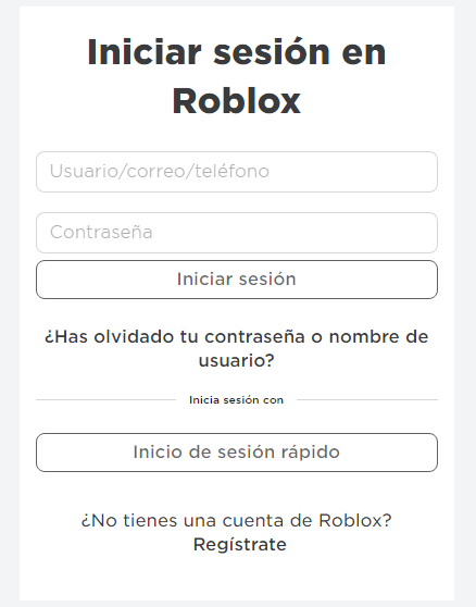 Cómo iniciar sesión en Roblox 2021 