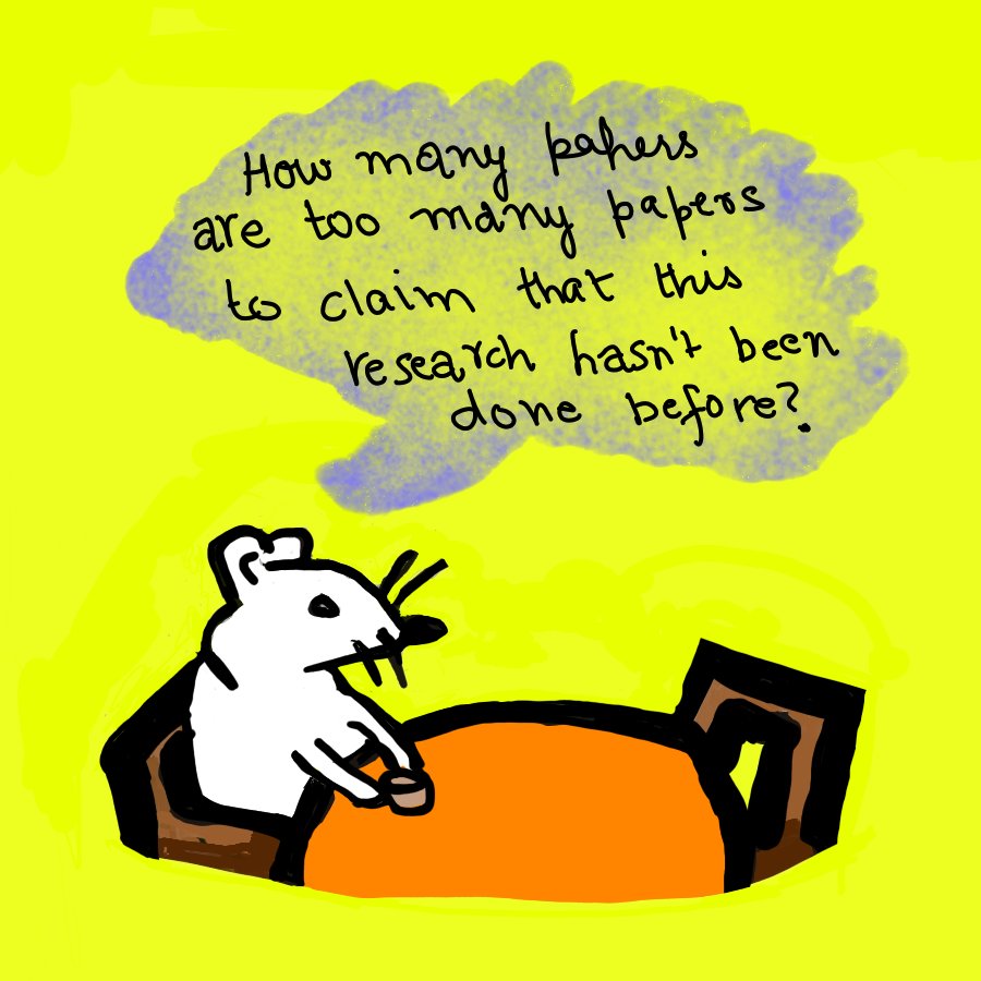 Kirti Saluja (she/her) (@kirtisaluja22) on Twitter photo New Comic : What's Kevin thinking?
Kevin is a rat researcher currently pursuing his PhD seems little pestered by a thought.
<a href="/labhopping/">LabHopping</a> <a href="/IndiaBioscience/">IndiaBioscience.org</a> <a href="/SciResMatters/">Research Matters</a> New Comic : What's Kevin thinking?
Kevin is a rat researcher currently pursuing his PhD seems little pestered by a thought.
<a href="/labhopping/">LabHopping</a> <a href="/IndiaBioscience/">IndiaBioscience.org</a> <a href="/SciResMatters/">Research Matters</a>