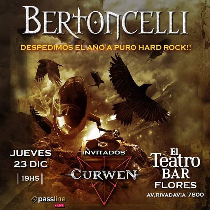 Despedida del año!!! 
Los esperamos...
#bertoncelli #curwen <a href="/elteatrobar/">El Teatro Bar</a> Rivadavia 7800 FLORES