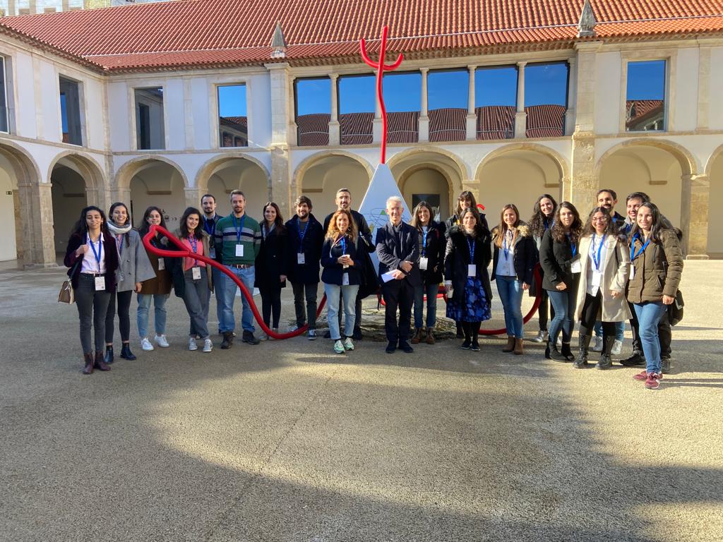 Our group making a strong presence at #spn2021coimbra at the great avenue of Convento de S. Francisco. It was great seeing our fellows contributing with such exciting advances in the neuroscience field!