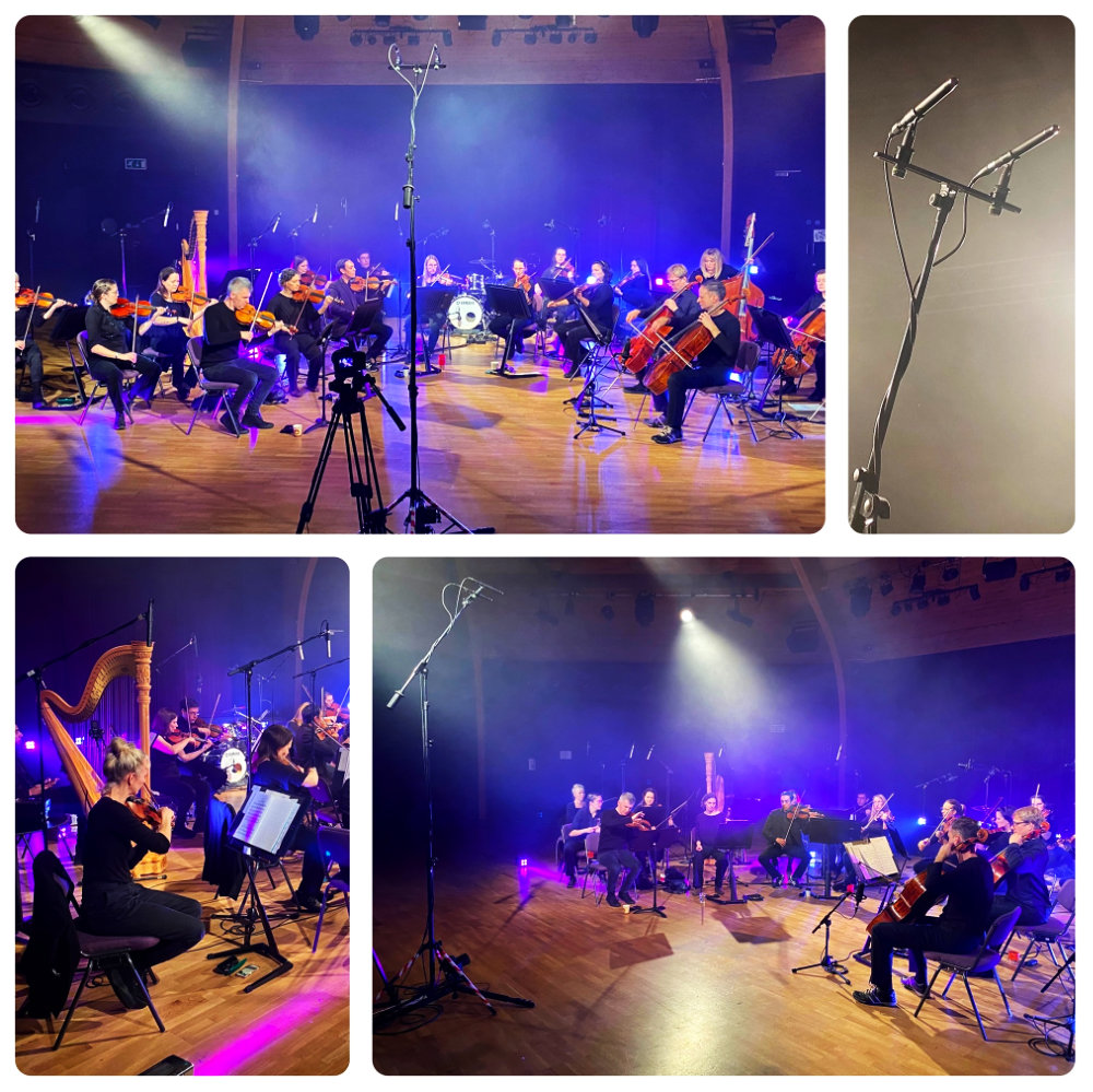 Thanks to Simon Allen for sharing these nice photos from a session with Orchestra of the Swan, commenting: "Another successful outing for my new DPA Microphones ST4006A, which sounded stunning!" 🙏

4006: bit.ly/3DUcP6P

#dpamics #microphones #proaudio #audioengineering