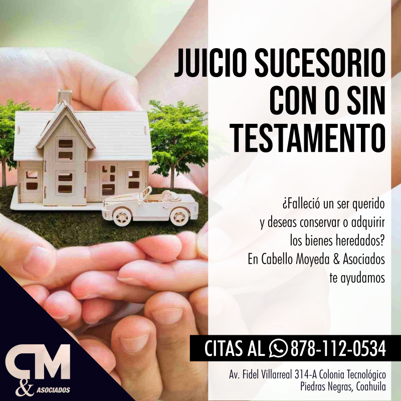 CabelloMoyeda's tweet photo. ¿Falleció un ser querido y deseas conservar o adquirir los bienes herederos? 🏚

En Cabello Moyeda &amp; Asociados le ayudamos a tramitar #JuicioSucesorio con o sin testamento. ✒

#CabelloMoyedaYAsocs ⚖ https://t.co/cCkBgZDv3C