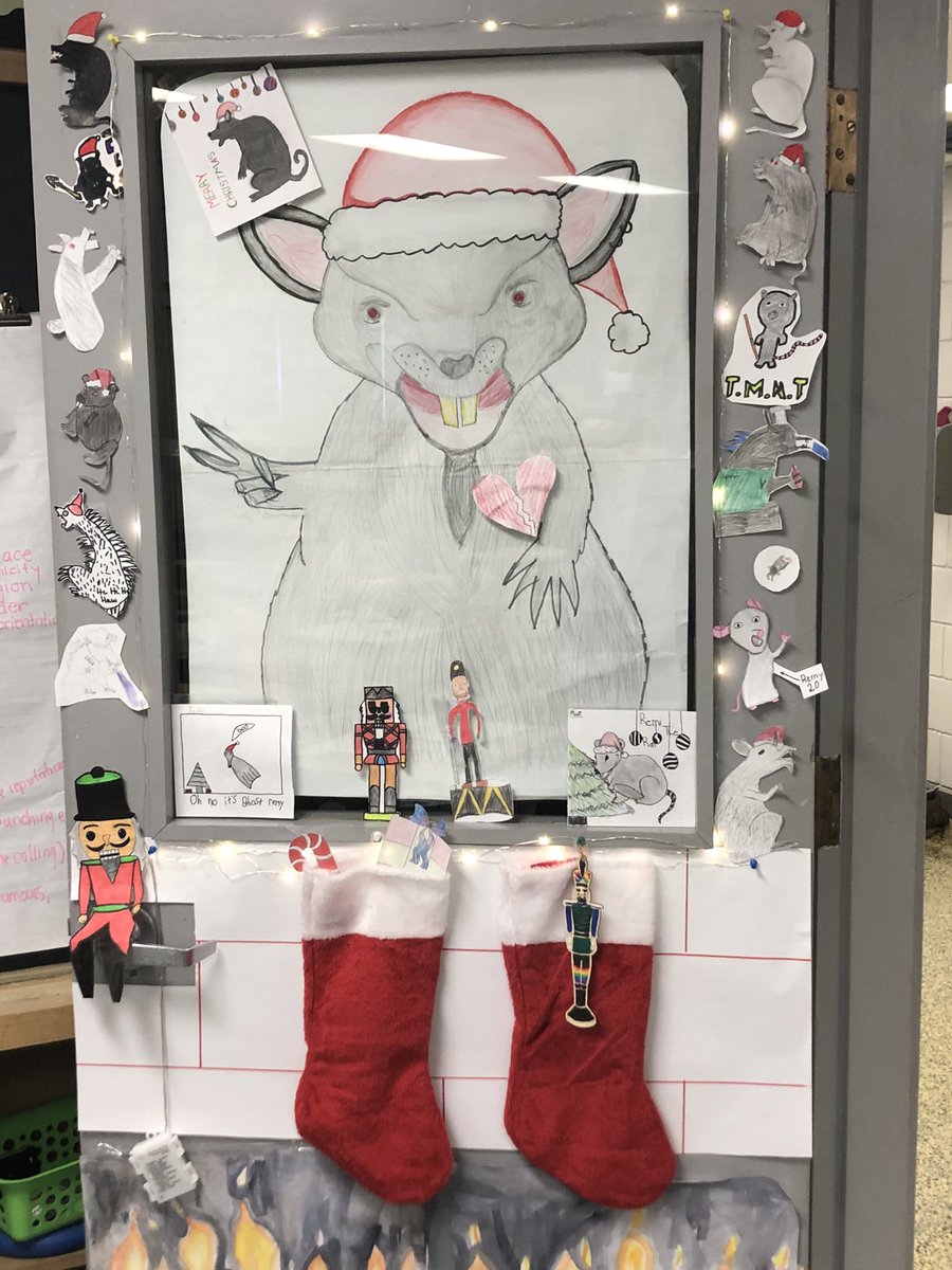 nottenloretta's tweet photo. Had the good fortune to be asked to judge the Christmas doors @StAlStars Wow - I could not decide! Creativity Thoughtfulness Effort at every turn! I think even Santa would declare - Everyone’s a winner! @WCDSBNewswire #SentToBuild https://t.co/B6SW70z6Ik