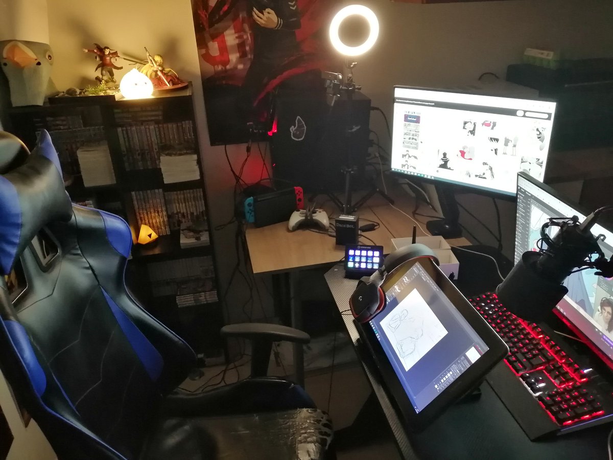 Boseiyu's tweet image. Faites pas gaffe au pigeon.
(ni à sa toque de chef) 
#smartlightning #philipshue