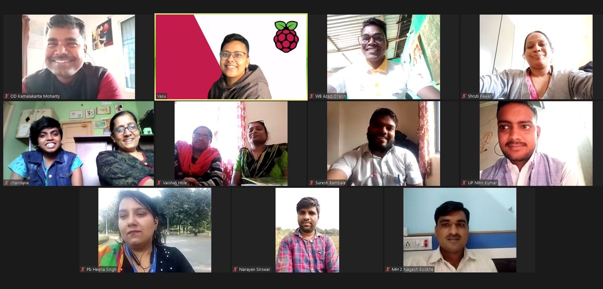 CodeClubGlobal's tweet image. The #CodeClubIndia 🇮🇳 team has been hosting sessions with @Pratham_India members exploring HTML and CSS, along with building websites! 

They will go on to set up clubs in rural areas of Uttar Pradesh, Maharashtra, Karnataka, and Telangana! 

Congratulations everyone! 🎉