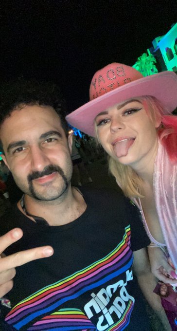 3 pic. i knew holy ship was intimate but the amount of artists i got to express my love to&hellip;. 🥺 https://t