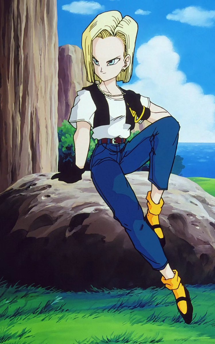 Android 18 doing things tweet media