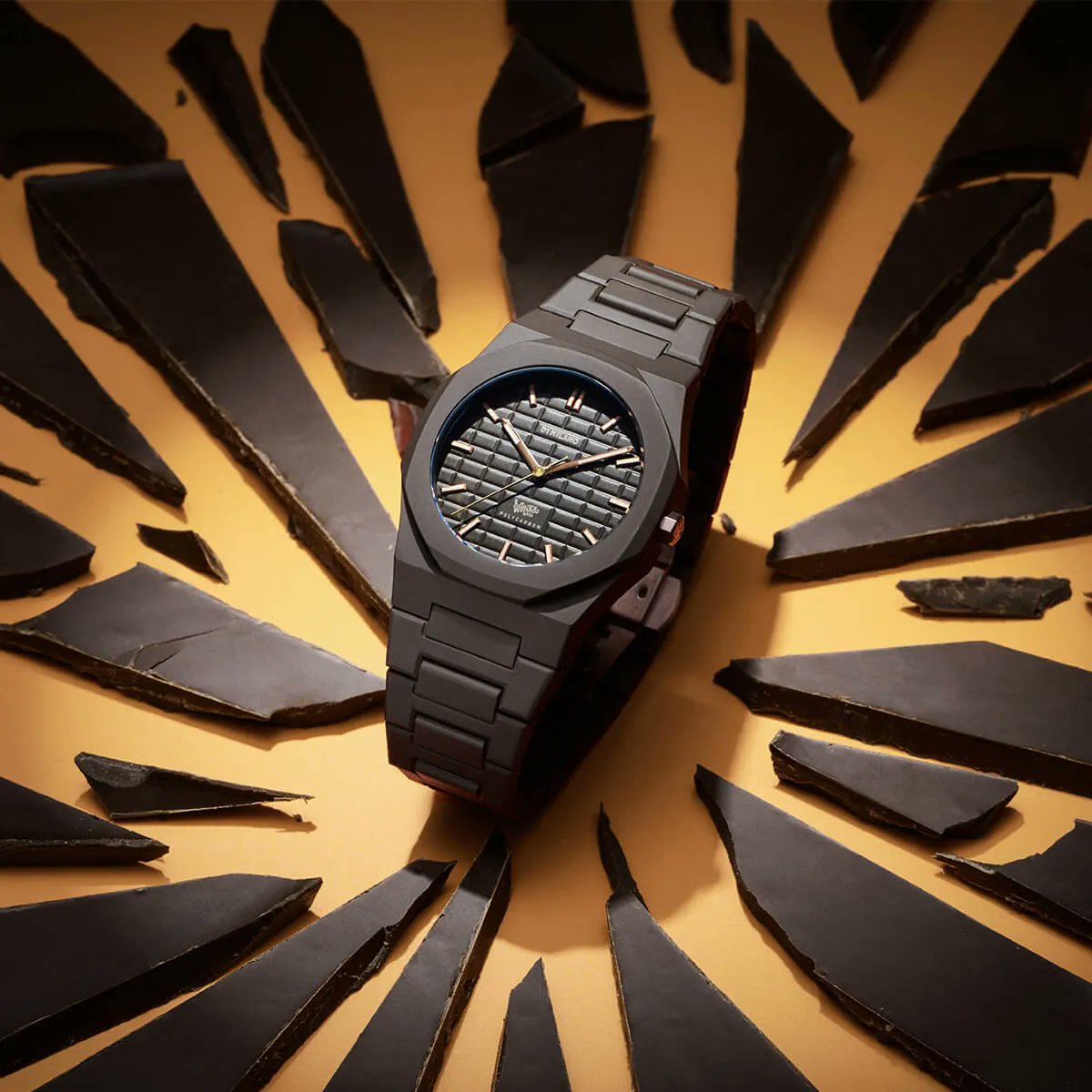 D1Milano's tweet photo. Monochrome IP Brown creation, carving a full brown dial and golden second hand.
#D1Milano #Polycarbon #WillyWonka
WILLY WONKA AND THE CHOCOLATE FACTORY and all related characters and elements © & TM Warner Bros. Entertainment Inc. WB SHIELD: TM & WBEI. (s21) https://t.co/3UeseMGJzK