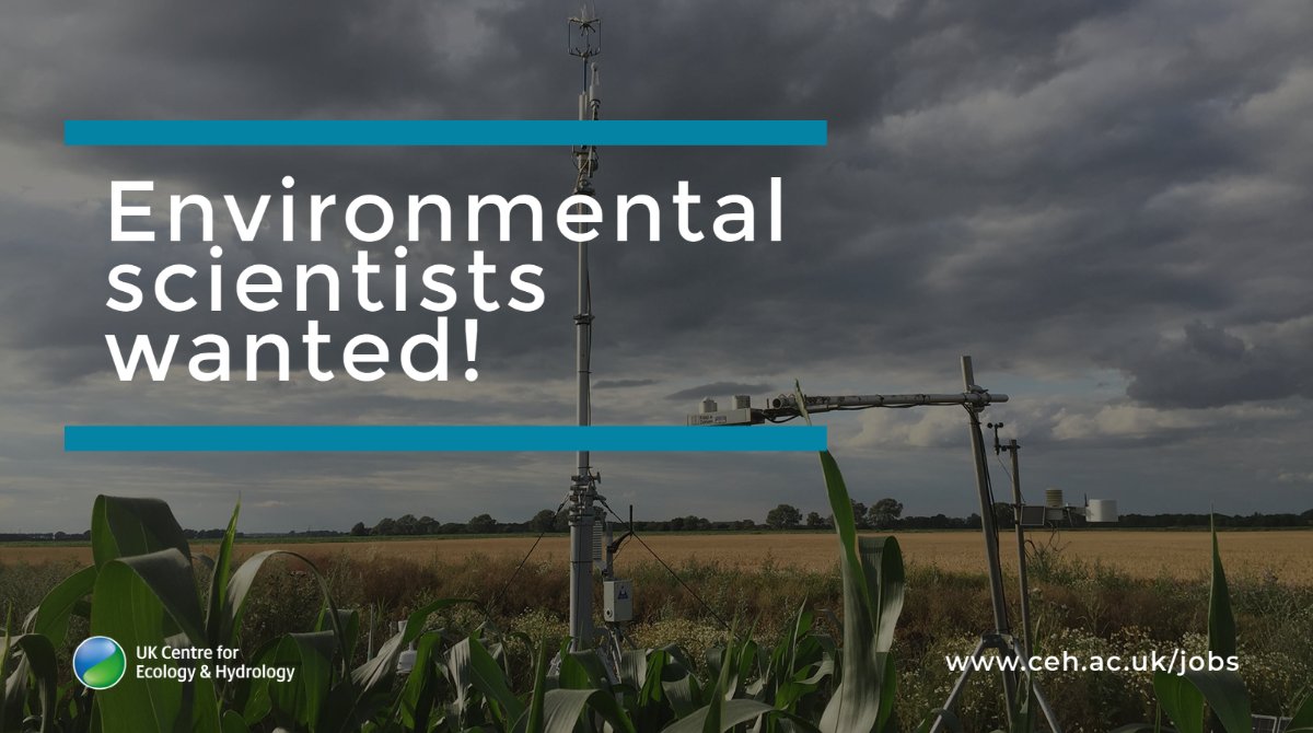 Environmental scientists wanted! Join us and contribute to impactful environmental science across a number of high profile projects!  

We have a range of new roles available - visit our jobs board to see the full list of vacancies: ceh.wd3.myworkdayjobs.com/CEH_Careers 

Please RT! #UKCEHjobs