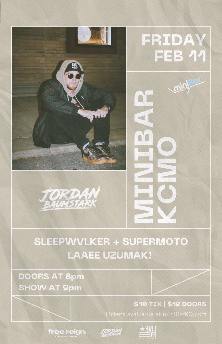 February 11th | <a href="/miniBarKC/">miniBarKC</a> 

performing with some really talented friends. get your tickets now app.showslinger.com/ticket_payment…
