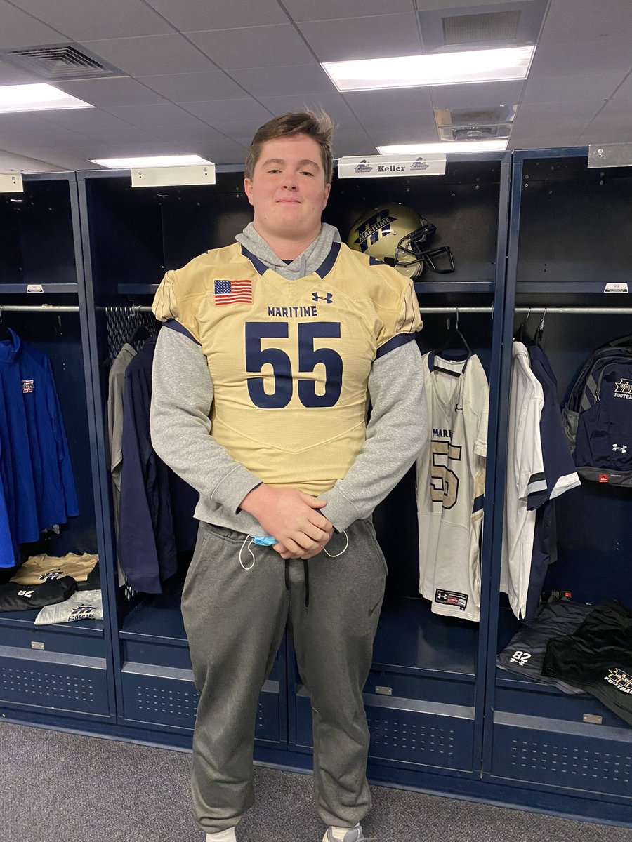 EddieKeller55's tweet image. After a great visit, I am blessed to have received a roster spot offer at Massachusetts Maritime Academy. #GD23 @Coach__Latimer @coachdguthro @CoachCameronMMA @Wilton_Football