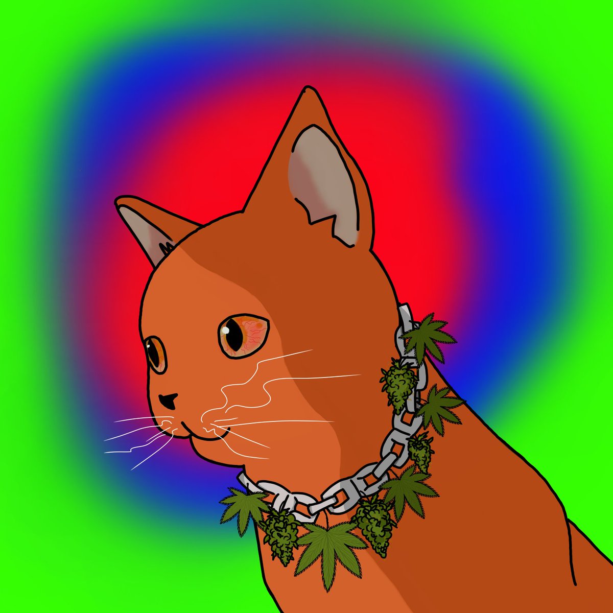 Hello, friends. I am creating my own collection of unusual cats. Who is interested, follow the link is.gd/8hpQON #NFT  #NFTs  #NFTartist  #nftcollectors  #NFTartists  #NFTGiveaways  #NFTdrop  #NFTdrops  #NFT