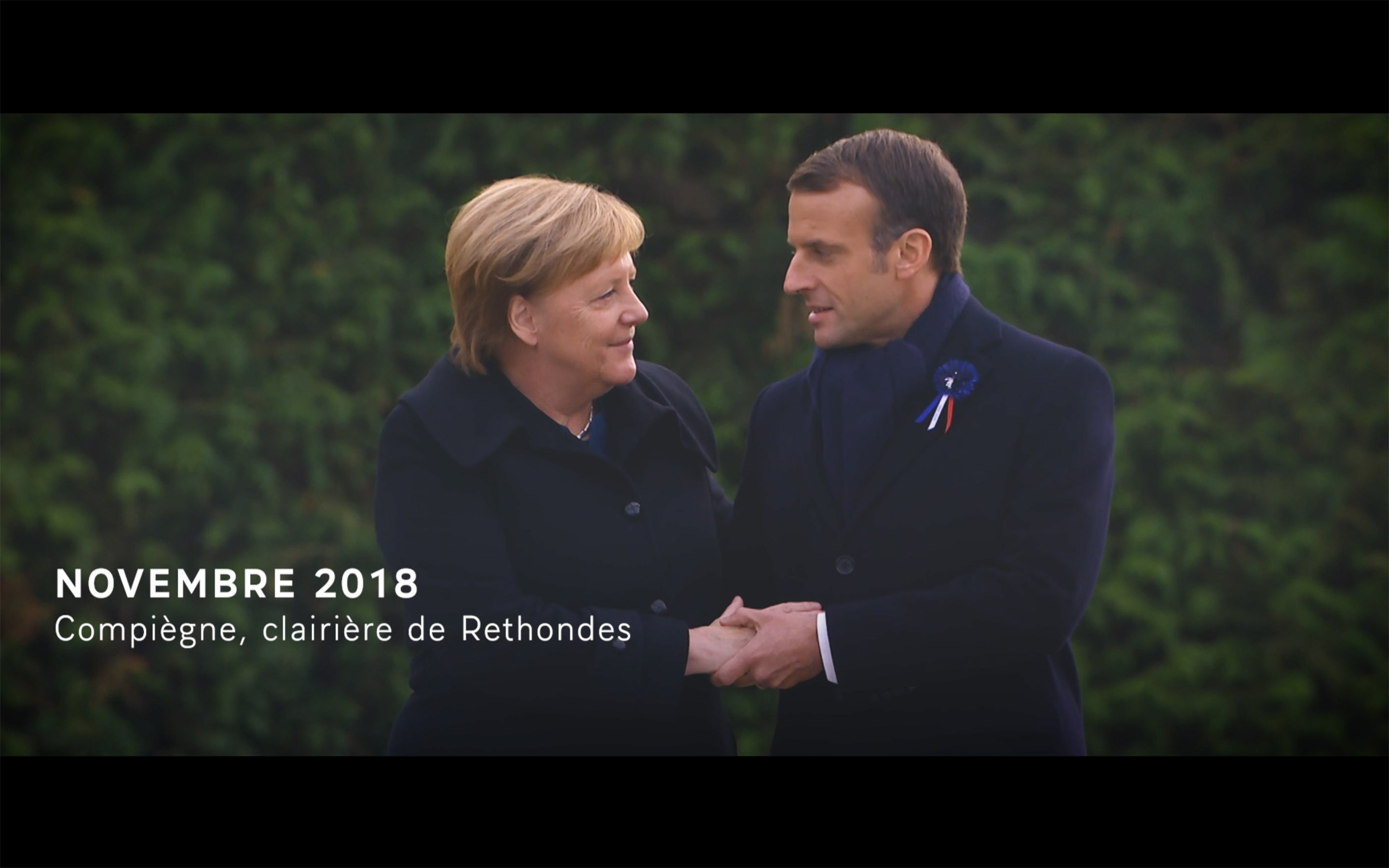 Emmanuel Macron - Merci, chère Angela, de n