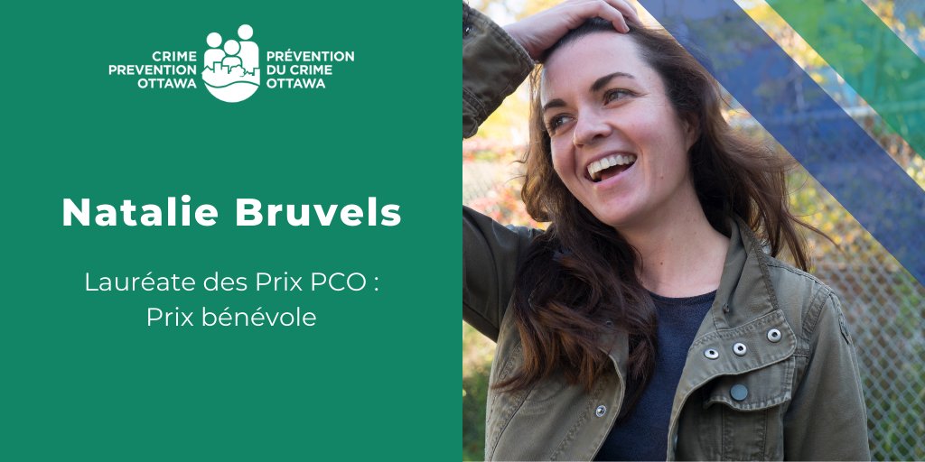 Elle travaille fort pour établir des partenariats communautaires solides et s’efforce de faire des préoccupations de son voisinage une priorité. Elle est un exemple vivant d’engagement communautaire! #PrixPCO (3/3)