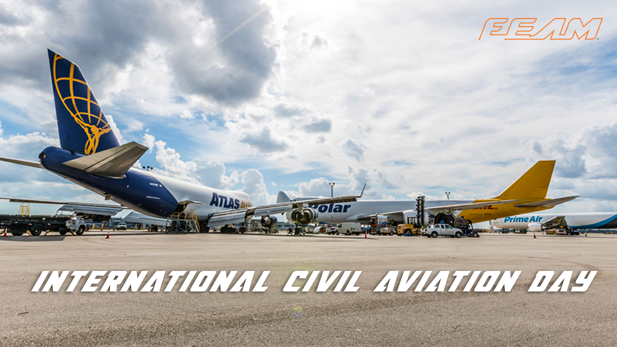 _FEAM's tweet photo. Today is International Civil Aviation Day! ✈️ FEAM contributes to international aviation with 36 locations across the US, UK, and Europe, with over 1,300 employees.
#FEAM #FEAMTEAM #Aviation #CivilAviation #InternationalAviation #InternationalCivilAviationDay https://t.co/kyde1WWOKb