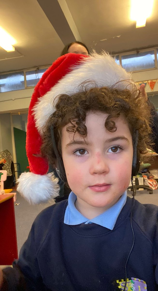 We are Christmas ready ✨. Some of our pupils were getting into the Christmas spirit by practising their ‘Ho, Ho, Ho’ 🎅 #Christmas2021