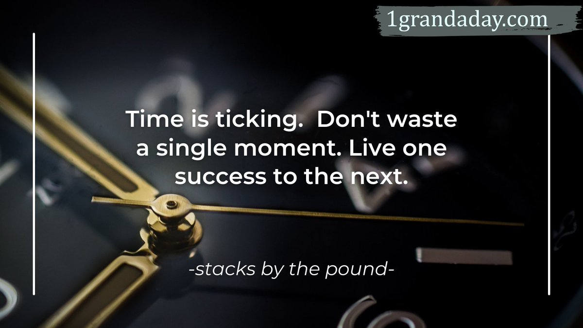 stackabundance's tweet image. Time's Ticking - Tick Tok

#howtomakemoneyonline #howtomakemoneyfromhome #motivation #inspirational #affiliate #makemoneyonline #passiveincome #residuleincome