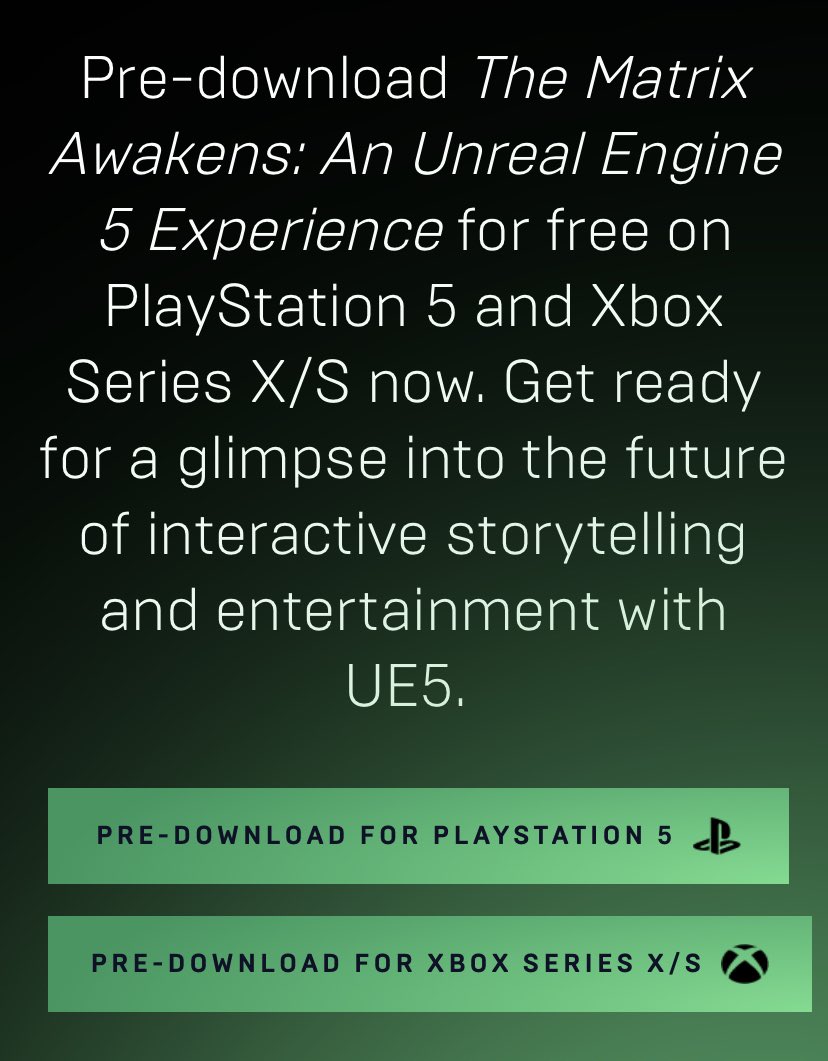 Lanzamiento el jueves en los GAME OF THE YEAR 2021 🤙🏼 
#Matrix #gameawards #goty #ps5 #xbox #seriesx #videogames #movies #cine