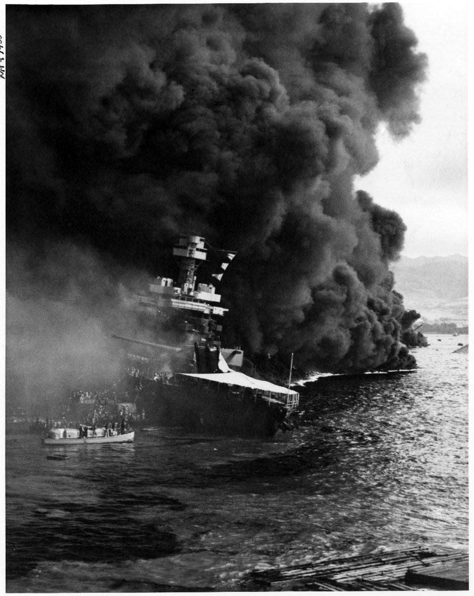 Pearl Harbor Day. When Navy Sailors were able to save a burning USS California while being attacked by the Japanese and our modern Navy couldn’t save the Bonhomme Richard from a fire during peace time.