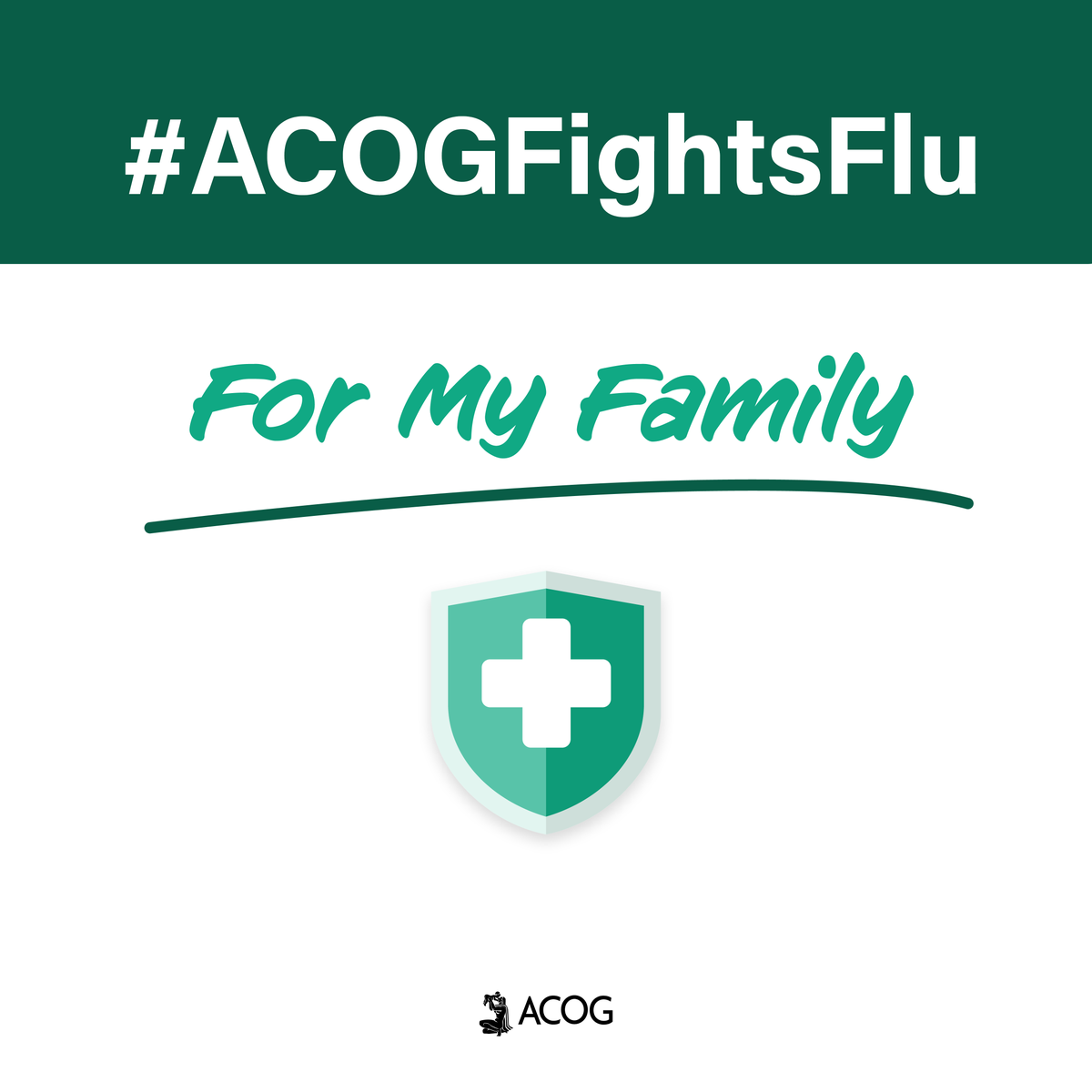 acog's tweet photo. This season, the #FluVaccine is more important than ever before. Join us and show that you are protecting your community by posting a photo of yourself getting the #FluShot and tagging #ACOGFightsFlu. Find trusted flu season resources from ACOG: https://t.co/TGJ5R5InfY https://t.co/GbsOEDrBCc