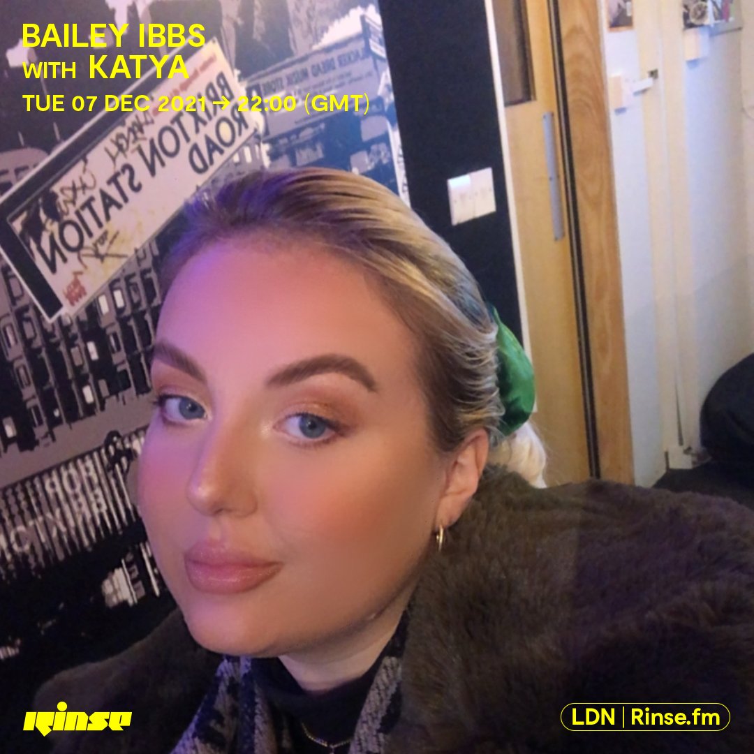 Next up at 10PM it's <a href="/BaileyIbbs97/">Bailey Ibbs</a> with <a href="/Katyaa_/">katya.wav</a> on rinse.fm/player + 106.8FM

#RinseFM