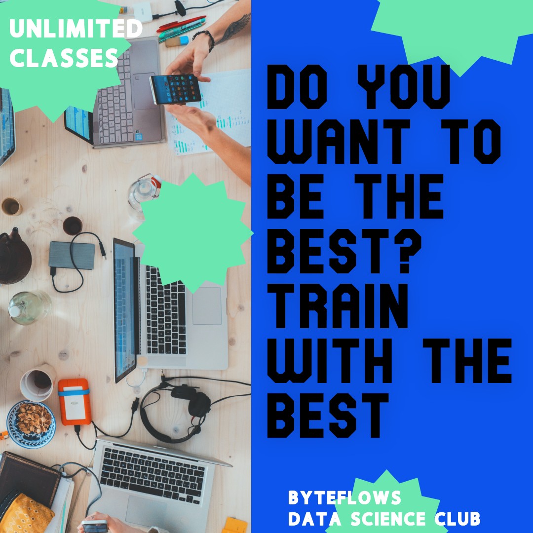 Byteflows's tweet image. Do you want to learn Data Science at the highest level? Give yourself the best gift and compete at the highest level. Get all our classes until the end of the year for just $49. Classes begin today, sign up!
Links in linktr.ee/byteflows_ai_c…

#byteflows #newyork 
#datascience