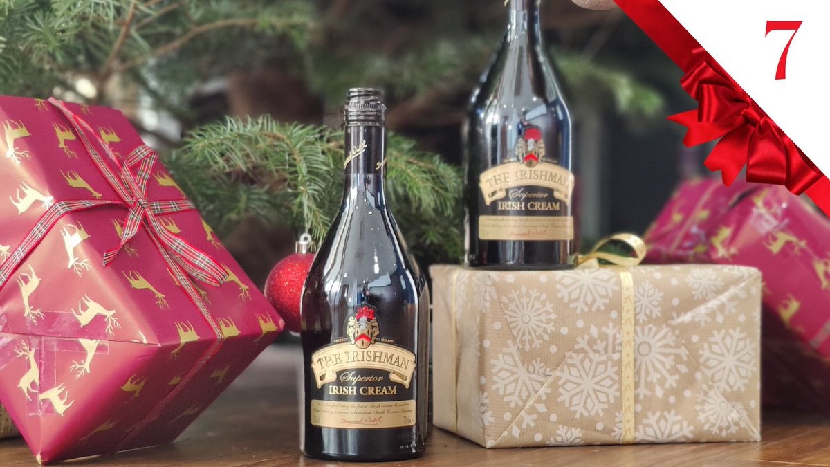 For day 7 we want to give you two bottles of The Irishman Irish Cream! Enjoy a taste a luxury this festive period 🥃

To Enter:
Follow <a href="/WalshWhiskey/">Walsh Whiskey</a> 
Retweet this post

Winner announced tomorrow. T&amp;Cs apply.

#DrinkAware