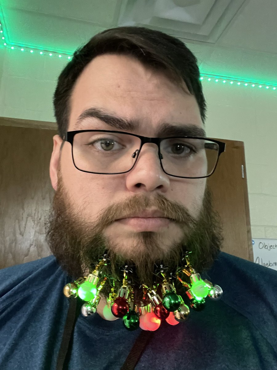 ThatMathDad1's tweet photo. #beardaments too much? #beards #teacher #twitchaffiliate https://t.co/MQG7A97rU5
