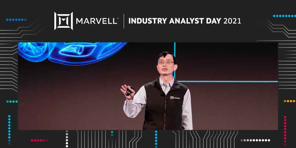 MarvellTech's tweet photo. Last week, we announced the Marvell #OCTEON #Brightlane product line. Will Chu SVP & Gen Mgr – Automotive, continues the discussion by talking on how Marvell is paving the way to enable #SoftwareDefinedVehicles for a smarter, safer & greener future https://t.co/zCDe157kRm