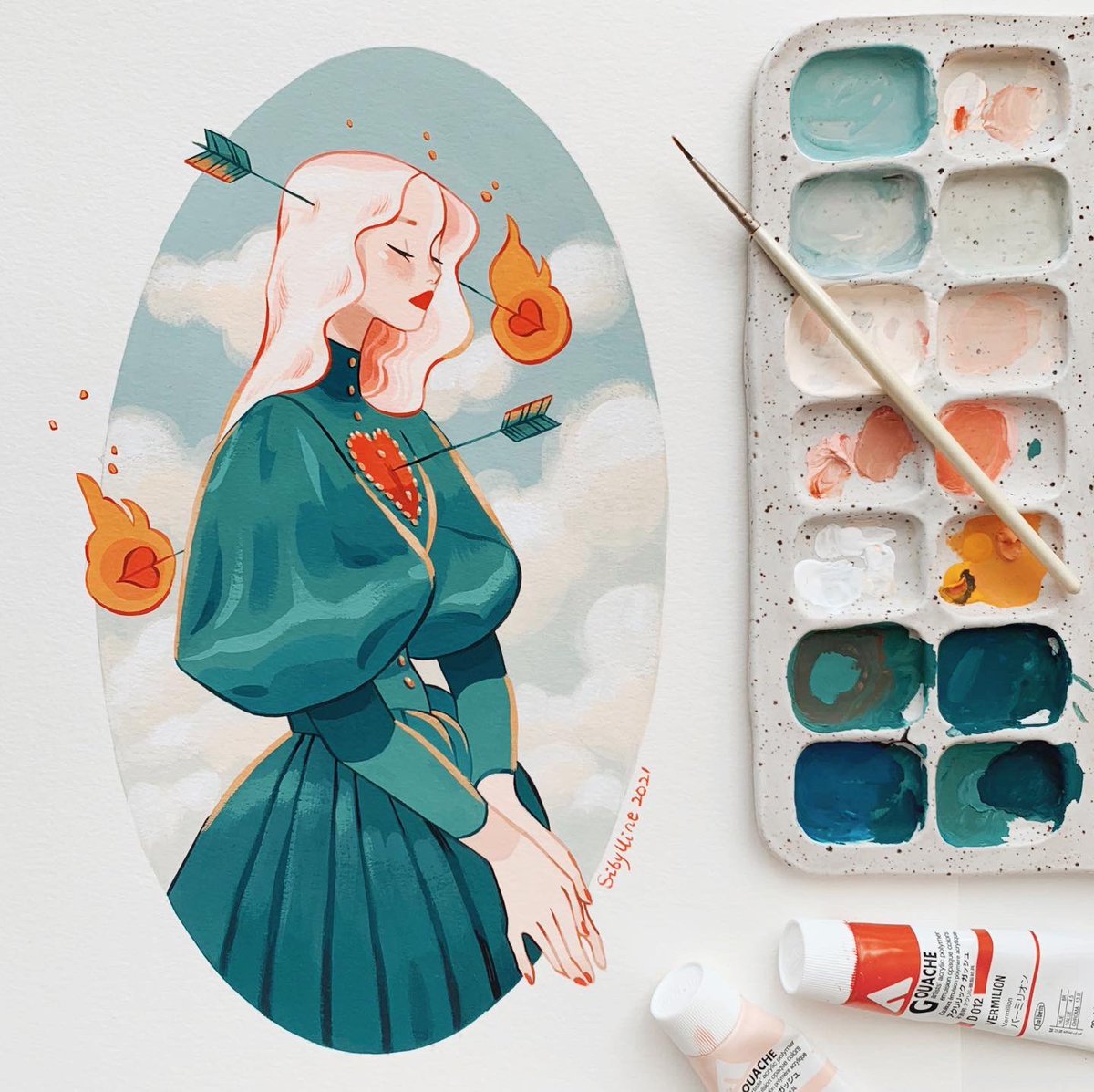 Sibylline_M's tweet image. Heaven 💘☁️