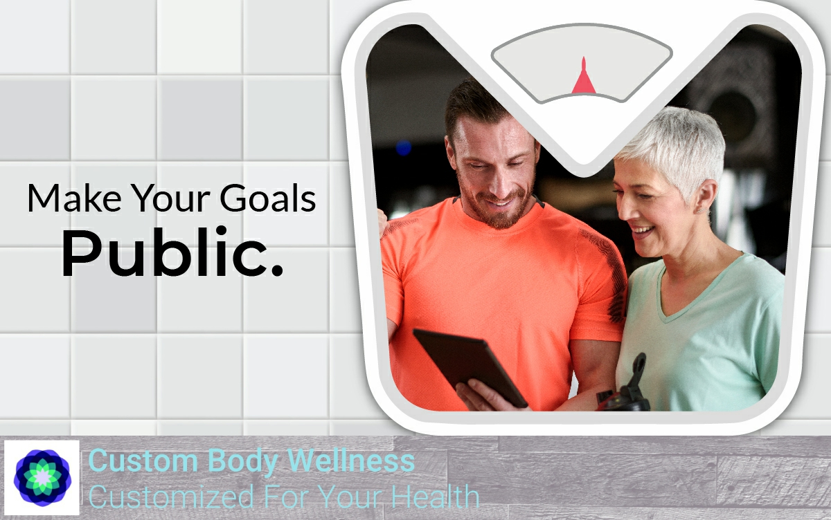 WellnessCustom's tweet image. Sharing your journey can be extremely helpful for holding you accountable!