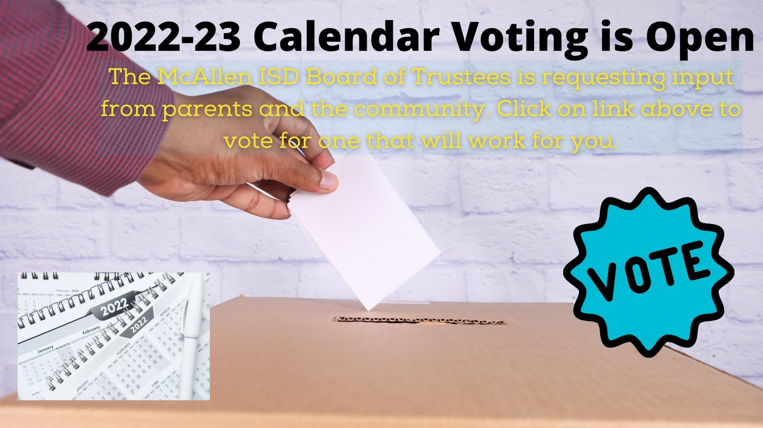 Seguin Elementary On Twitter: "2022-2023 Mcallen Isd Calendar Voting (Parents & Community) (Https://T.co/3W9E0Gidvg)" / Twitter