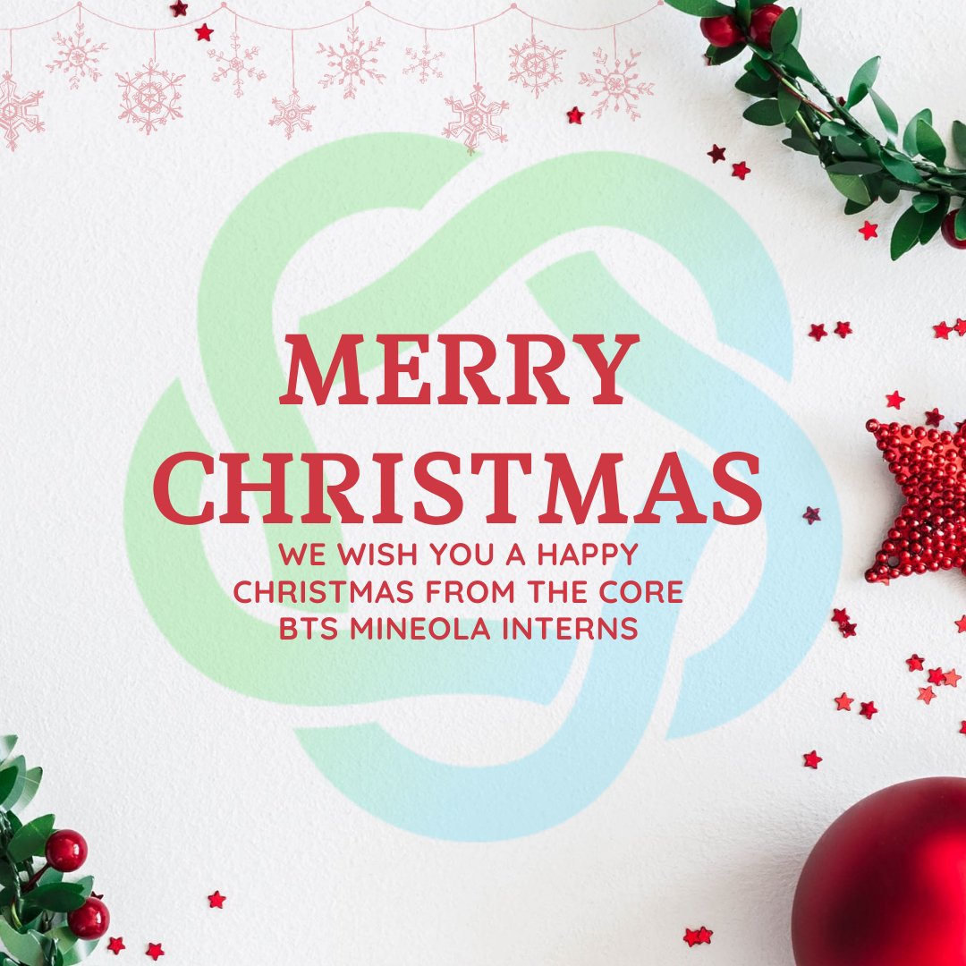 ItsAlex1629's tweet photo. Merry Christmas from the @CoreBTS @mineolahs interns

#Christmas #mineolamarketing @NicholasScavon4 @SaraLMarino @JessicaSCortes https://t.co/g9UOIk10fW