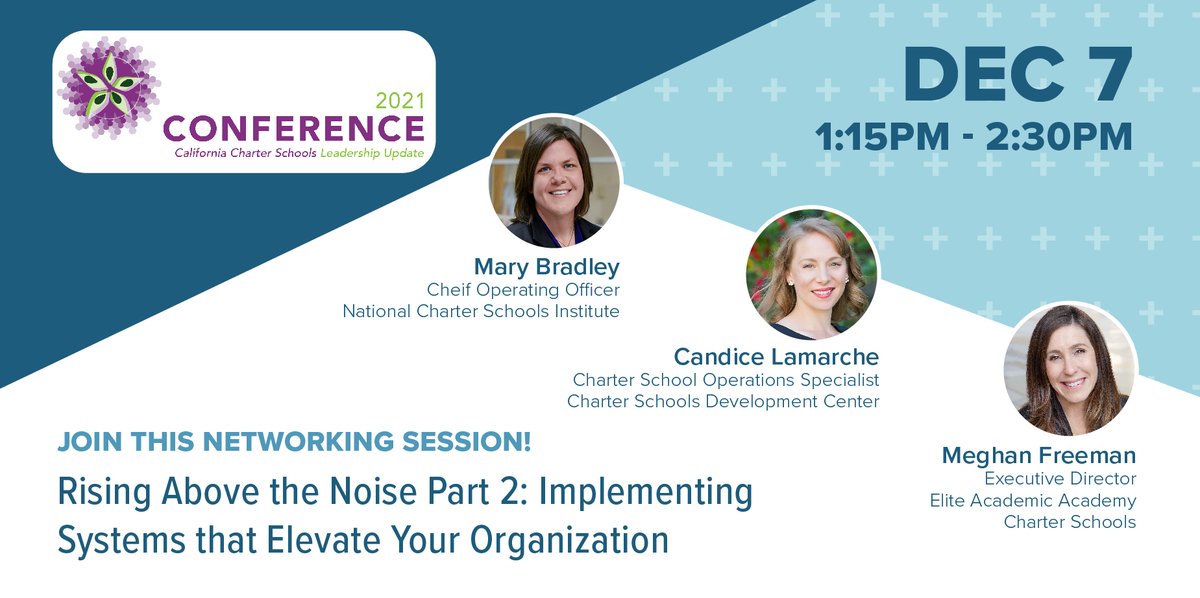 We're excited to play a part of 'Rising Above the Noise Part 2: Implementing Systems that Elevate Your Organization' Join Candice, Meghan and Mary today at 1:15 PM to discover how you can take your organization to the next level! 

#IAMACHARTERLEADER #Epicenter