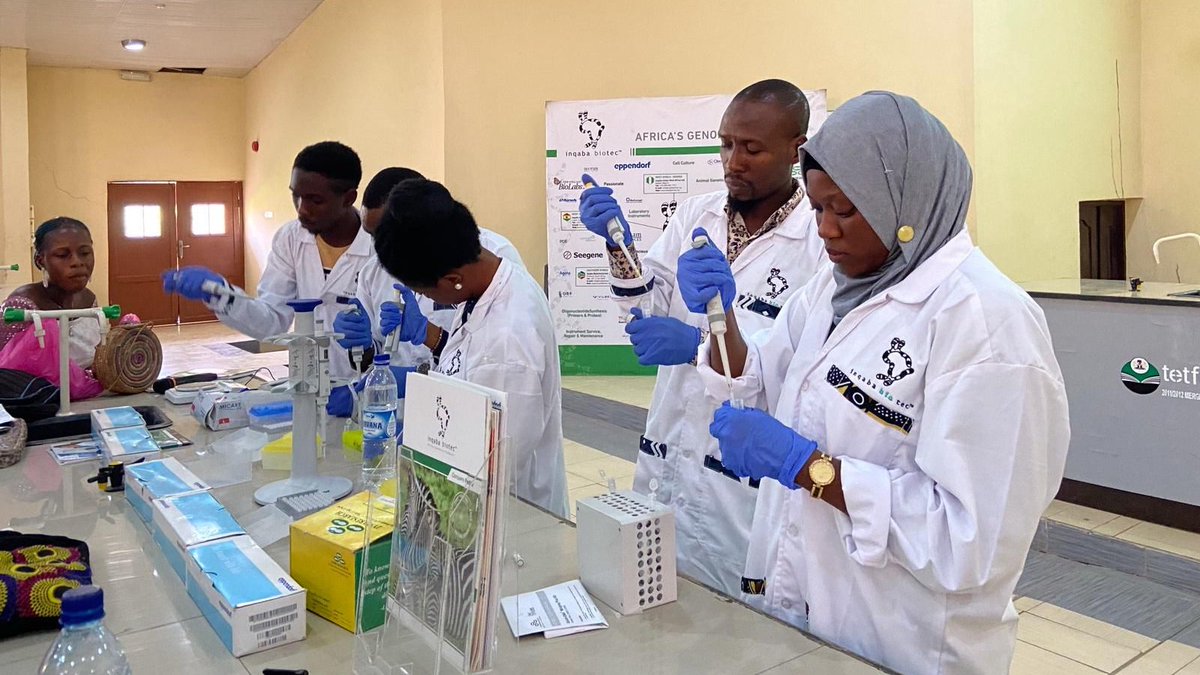 We're so glad to see our #DNA extraction kits used to help educate our #futurescientists and leaders! Students who attended the event at the <a href="/inqababiotecWA/">inqaba biotec W/A</a> campus participated in #NGS lessons, quizzes, and #pipetting #competitions.