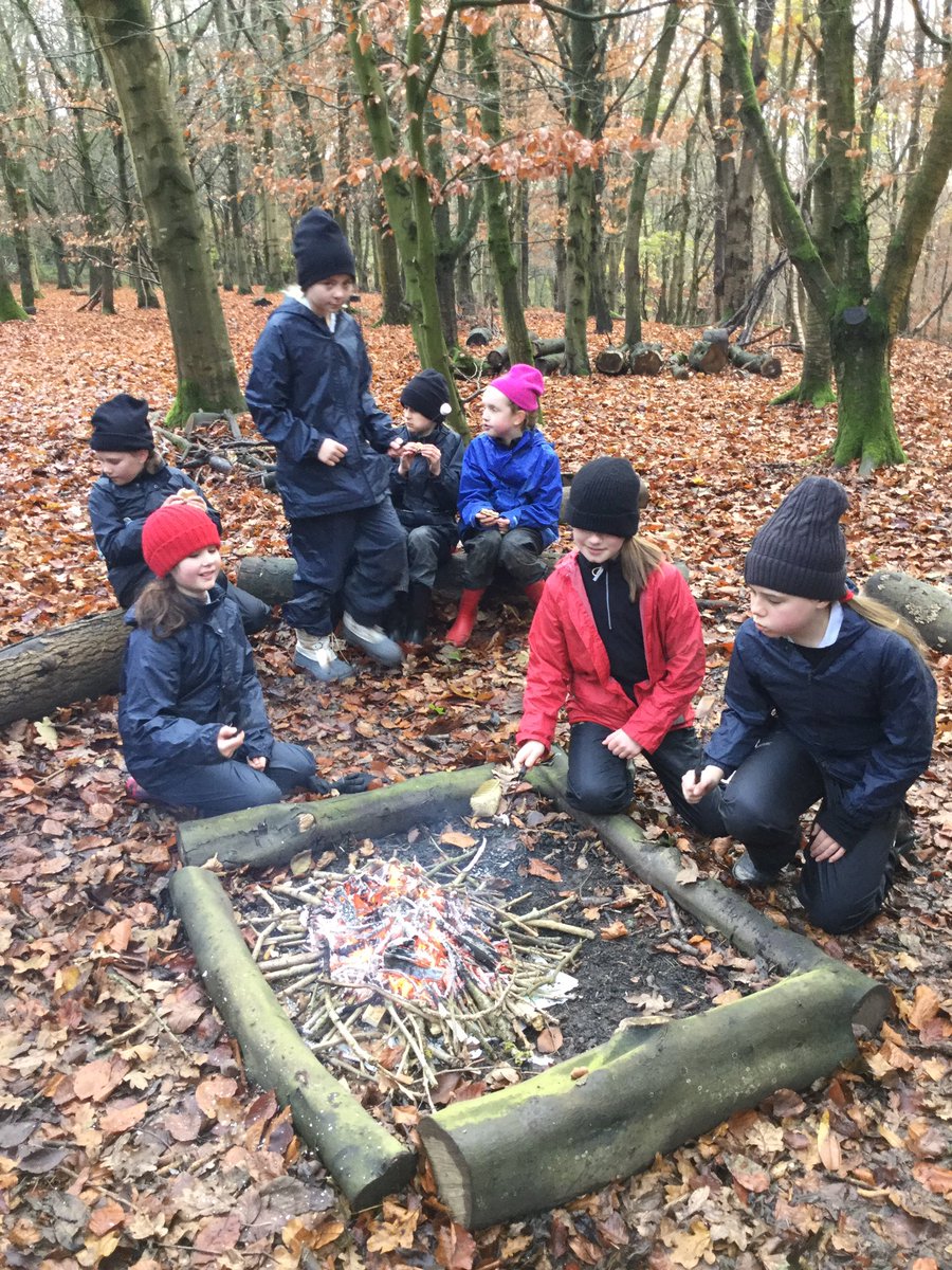 PipersForestSch's tweet image. Year 5 @PipersPrep built a fire to keep themselves warm during their session today. We also managed to find some marshmallows to toast! #pipersfood #pipersoutdoors #pipersforest #christmasiscoming