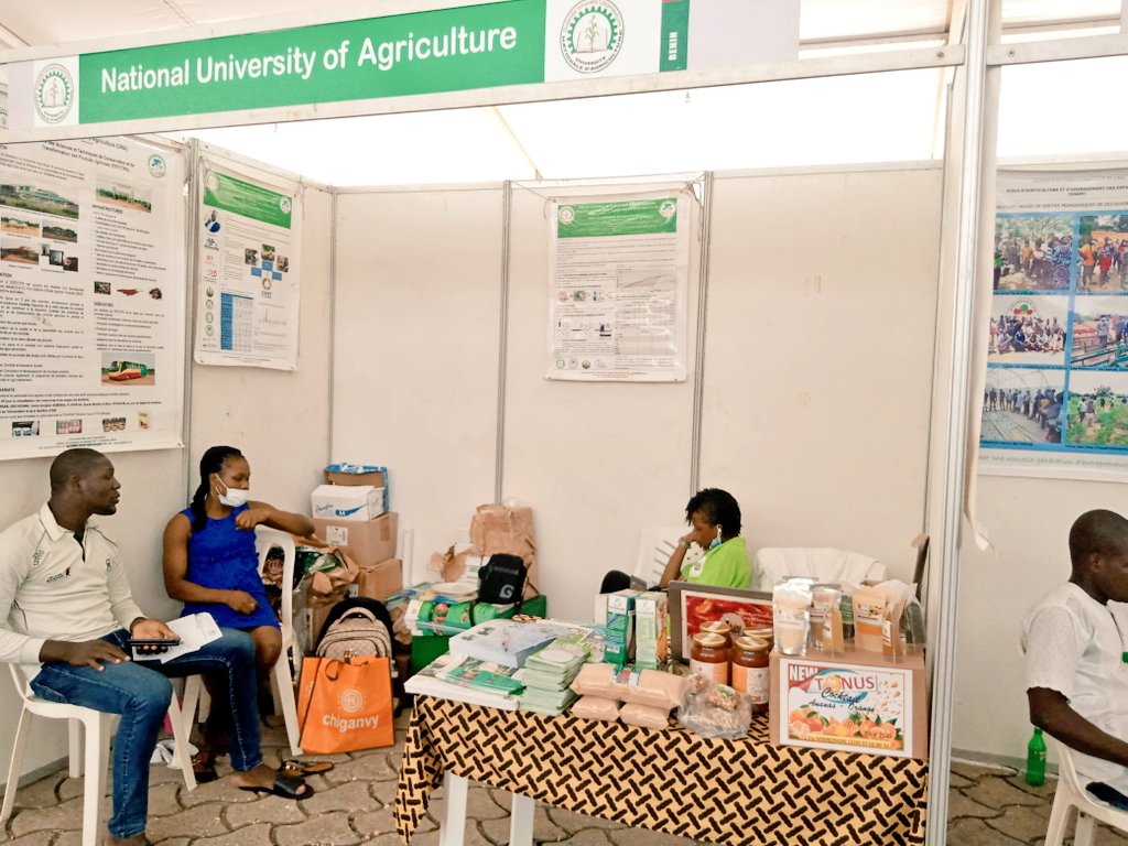 L'un des stand de l'UNA au RUFORUM
<a href="/UnaBenin/">UNA BENIN</a> <a href="/Benin/">tand</a> @Palaisdescongres