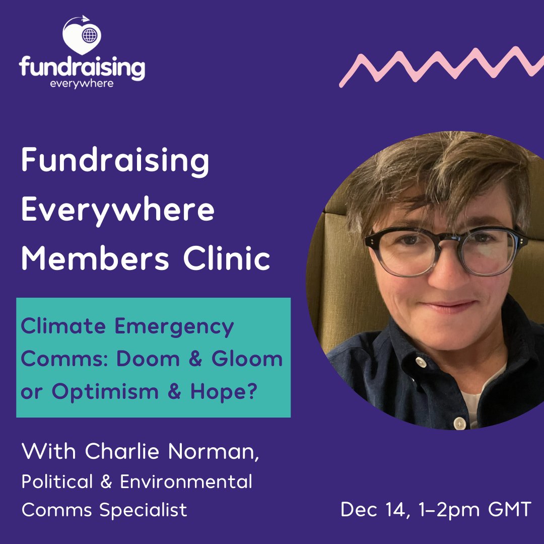CALLING ALL MEMBERS 📢

Your next dose of expert sector consultation is a week today, Dec 14 at 1-2pm GMT.

We have <a href="/friends_earth/">Friends of the Earth</a> Environmental Comms Specialist, Charlie Norman, in your Members Clinic to talk climate emergency positionings &amp; how best you can approach this 🌎✊