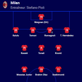 UEFAcom_fr's tweet photo. #ACMLFC #RMAInter Les compos officielles ๐
Deux chocs pour les clubs milanais ๐ฎ๐น๐คฉ
#UCL https://t.co/orseH5qTUU